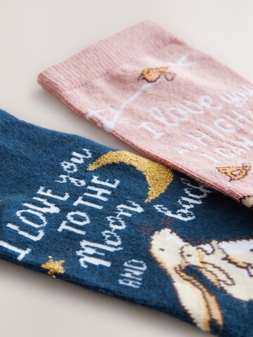 Next Socken 'Guess How Much I Love You' in Blau