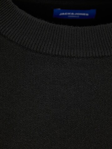 JACK & JONES Sweter 'Keegan' w kolorze czarny