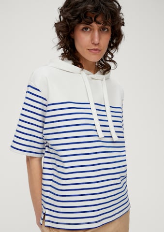 s.Oliver Sweatshirt in Blauw: voorkant