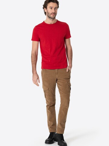 TIMEZONE Regular Cargo Pants 'Niklas' in Brown