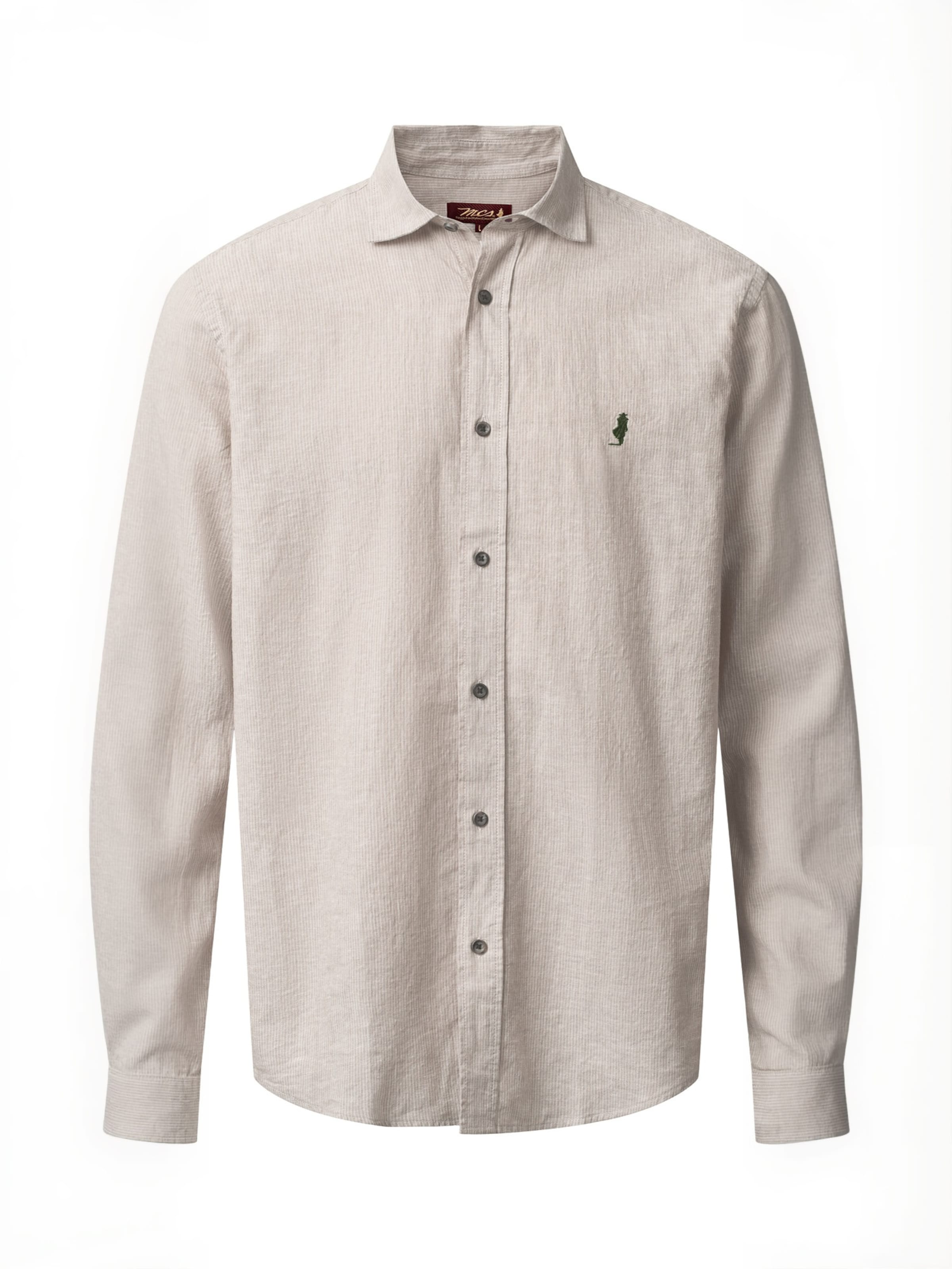 MCS - Camisa 'MCPasadena' en beige: frente