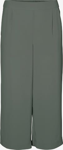 VERO MODA Pleat-front trousers in Green: front