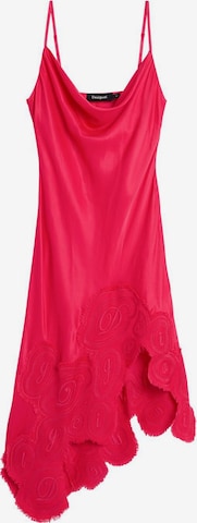 raudona Desigual Suknelė: priekis