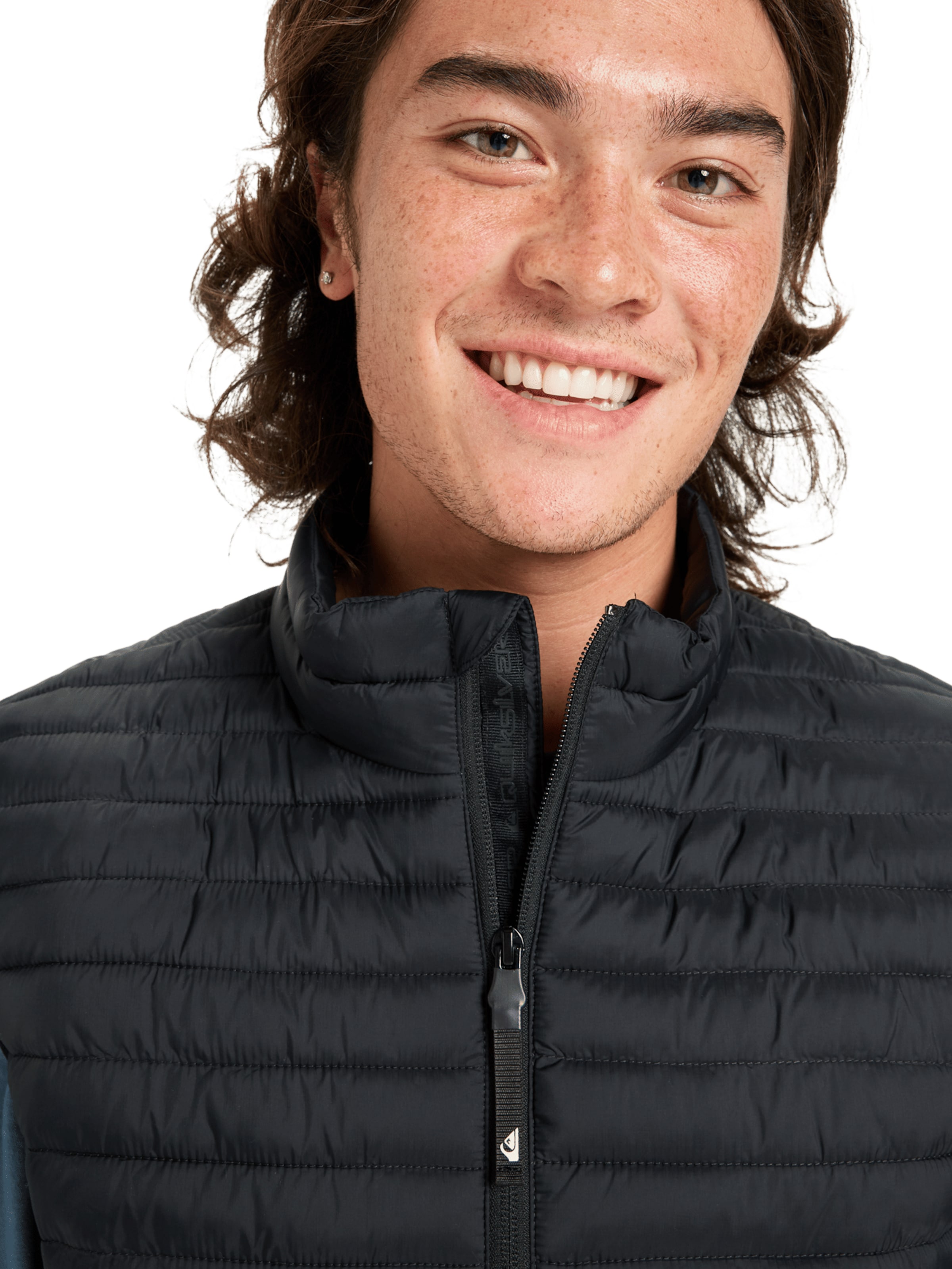 QUIKSILVER Weste in Schwarz