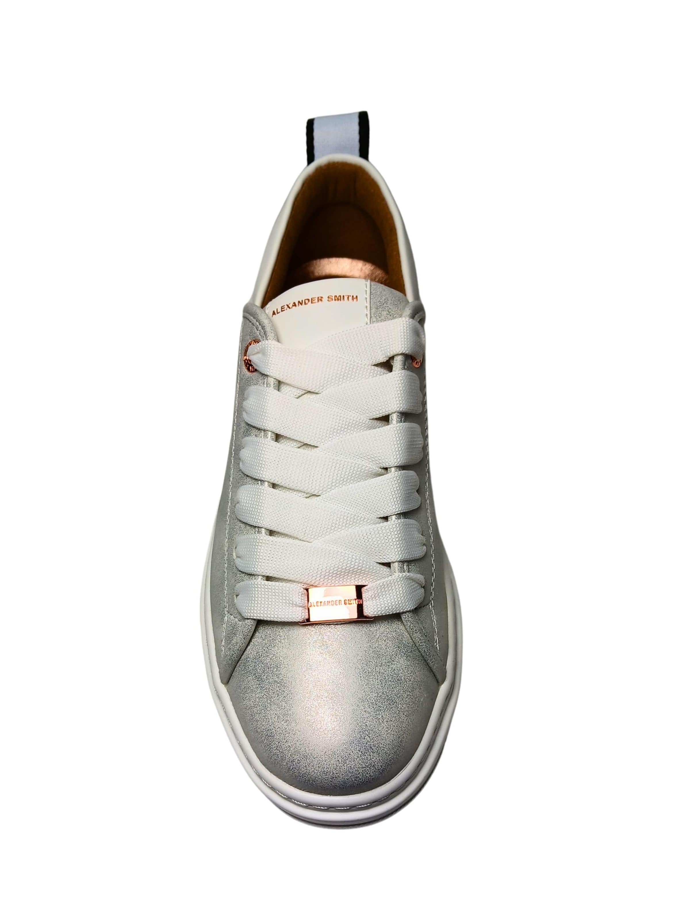 Alexander Smith Sneakers laag in Zilver