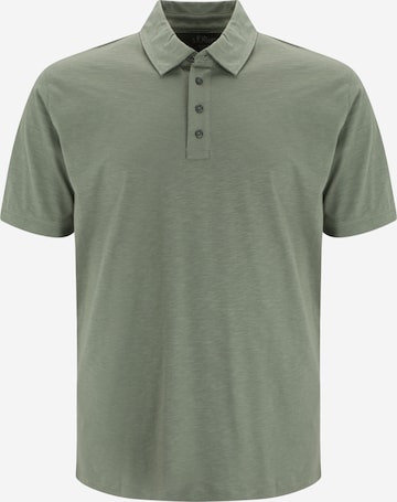 s.Oliver Men Big Sizes Shirt in Green: front