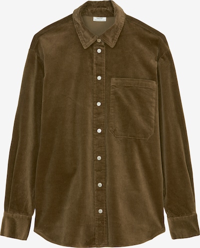 Marc O'Polo DENIM Cord-Overshirt in dunkelbraun, Produktansicht