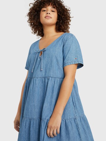 Tommy Jeans Curve Dress in Blue