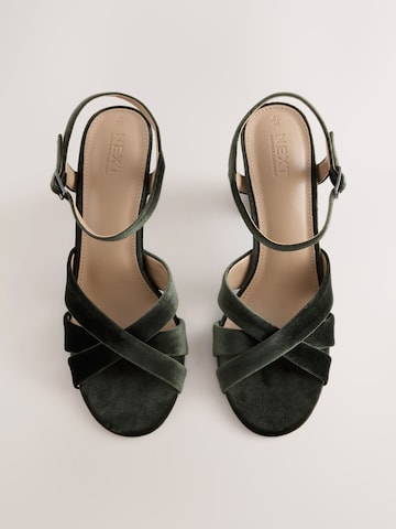 Sandales Next en vert