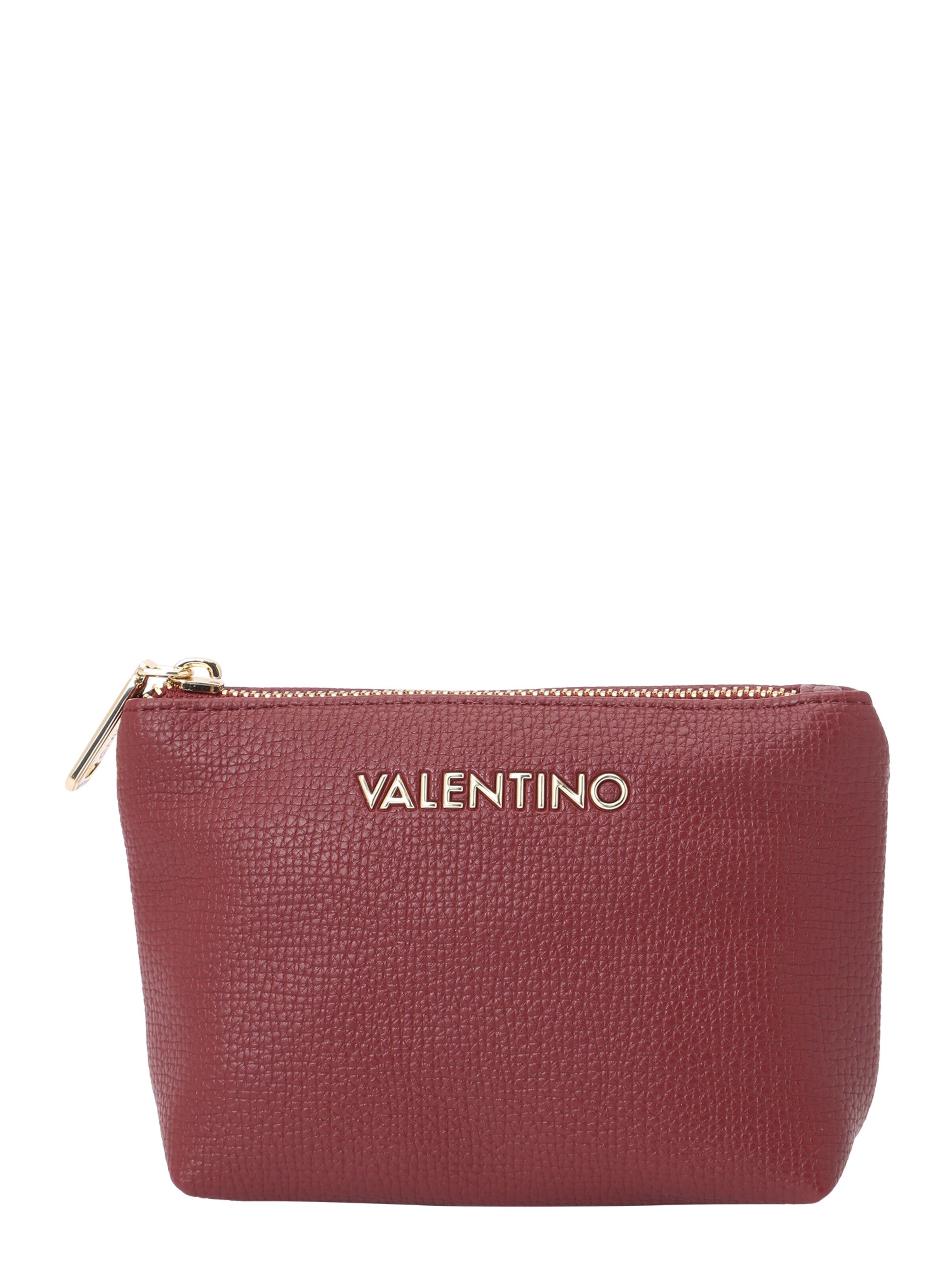 Valentino Bags Cosmetic bag 'BEAUTIES' in Red: front