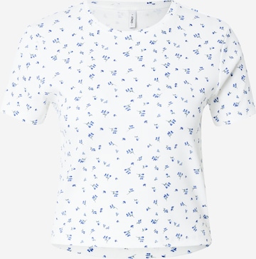 ONLY T-Shirt 'ONLFENJA' in Weiß: Vorderseite