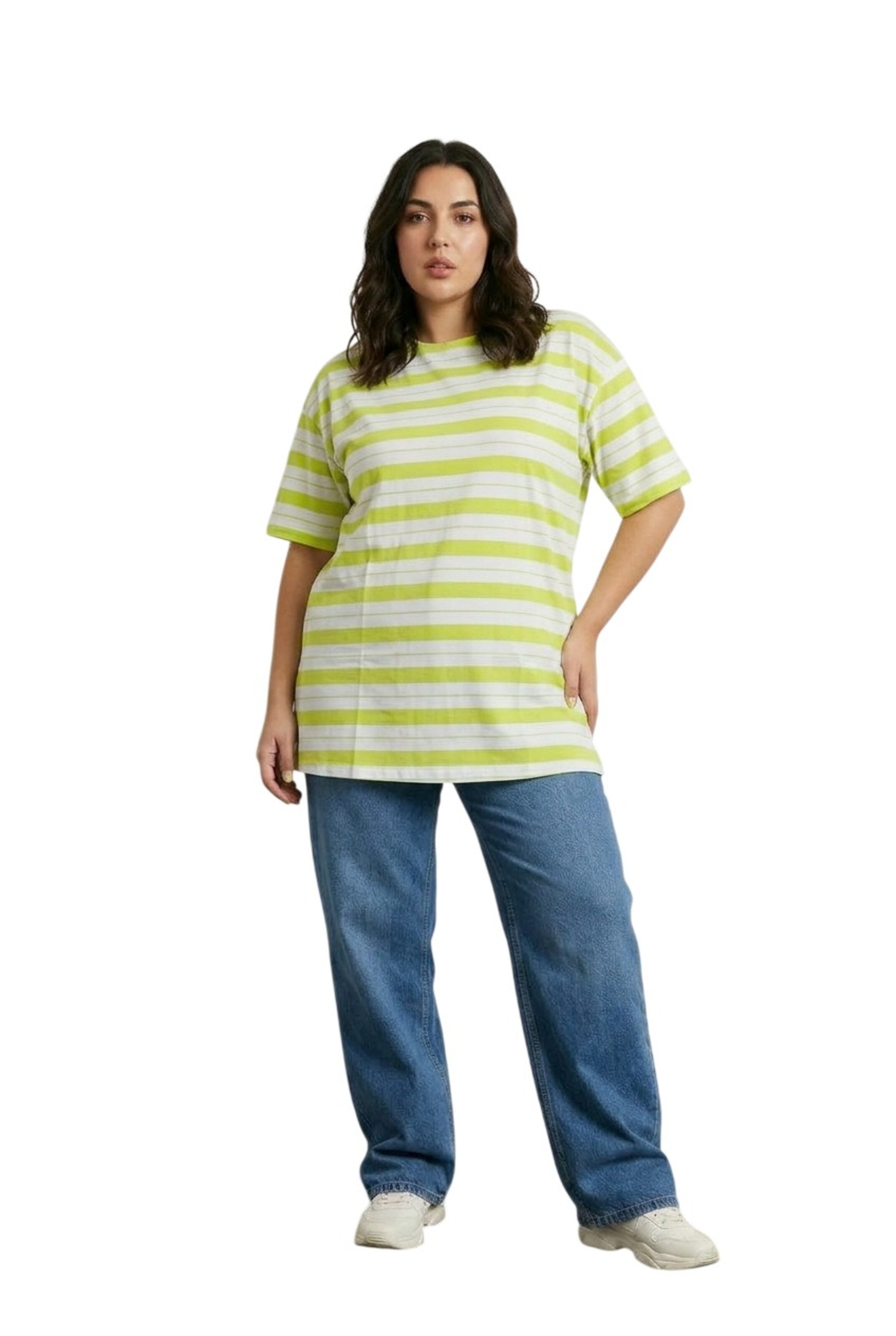 T-shirt Stil Diva en vert