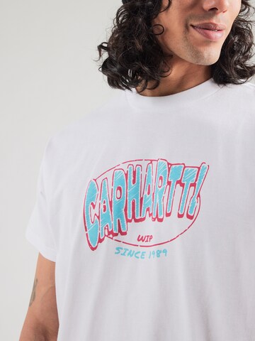 Carhartt WIP Tričko 'Hot Script' - Biela