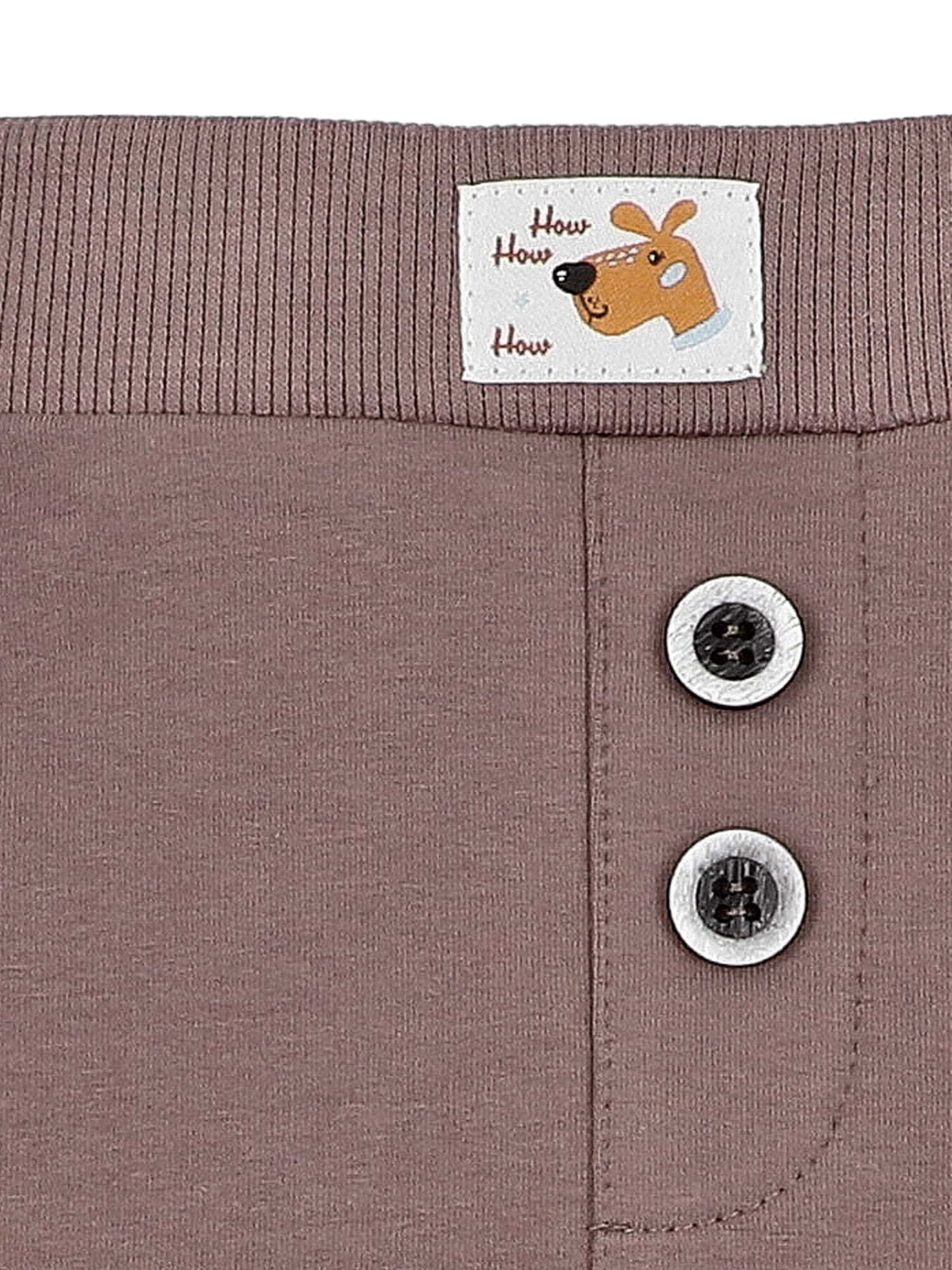 Effilé Pantalon 'Hund' NINI en violet