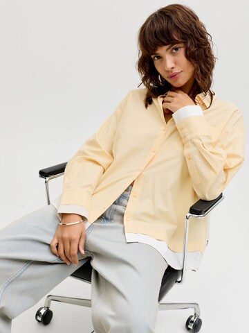 JJXX - Blusa 'JXCaro' en amarillo