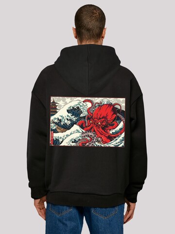 F4NT4STIC Sweatshirt 'Octopus Japan' in Schwarz