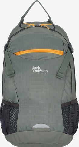 JACK WOLFSKIN Sports Backpack 'Velocity 12' in Green: front