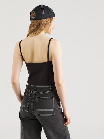 Calvin Klein Jeans Top 'MILANO' | črna barva