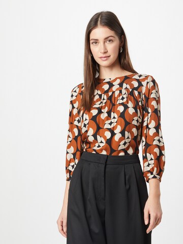 King Louie Blouse 'Luella' in Zwart: voorkant