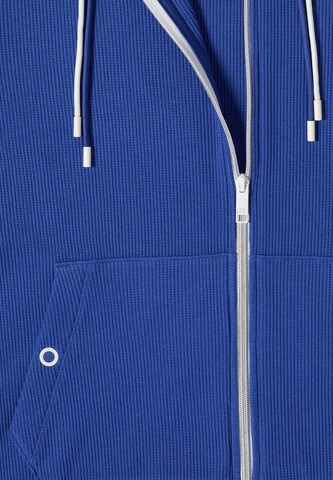 CECIL Sweatjacke in Blau