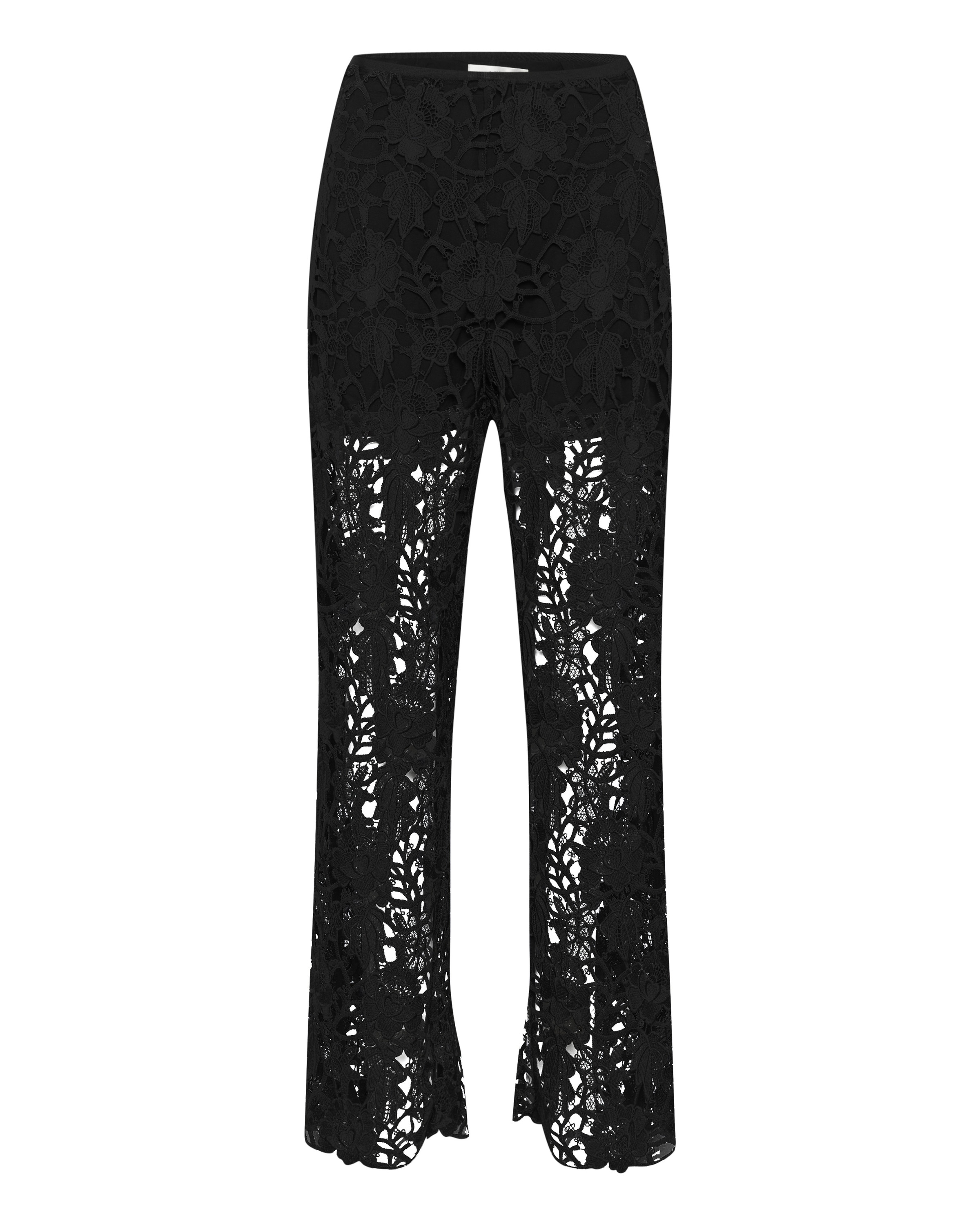 InWear Wide leg Broek 'KyotoI' in Zwart: voorkant