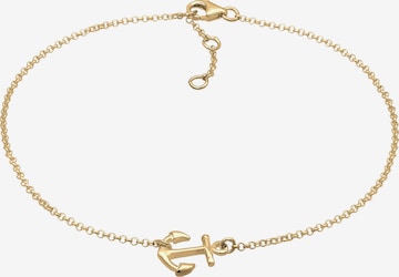ELLI Voetsieraden 'Anker' in Goud: voorkant