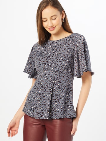 Coast Blouse in Blue: front
