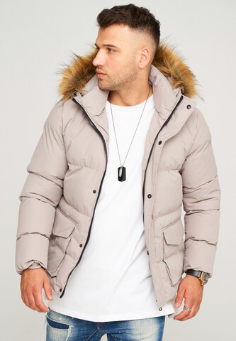 behype Winterjacke 'BHADLYR' in Beige