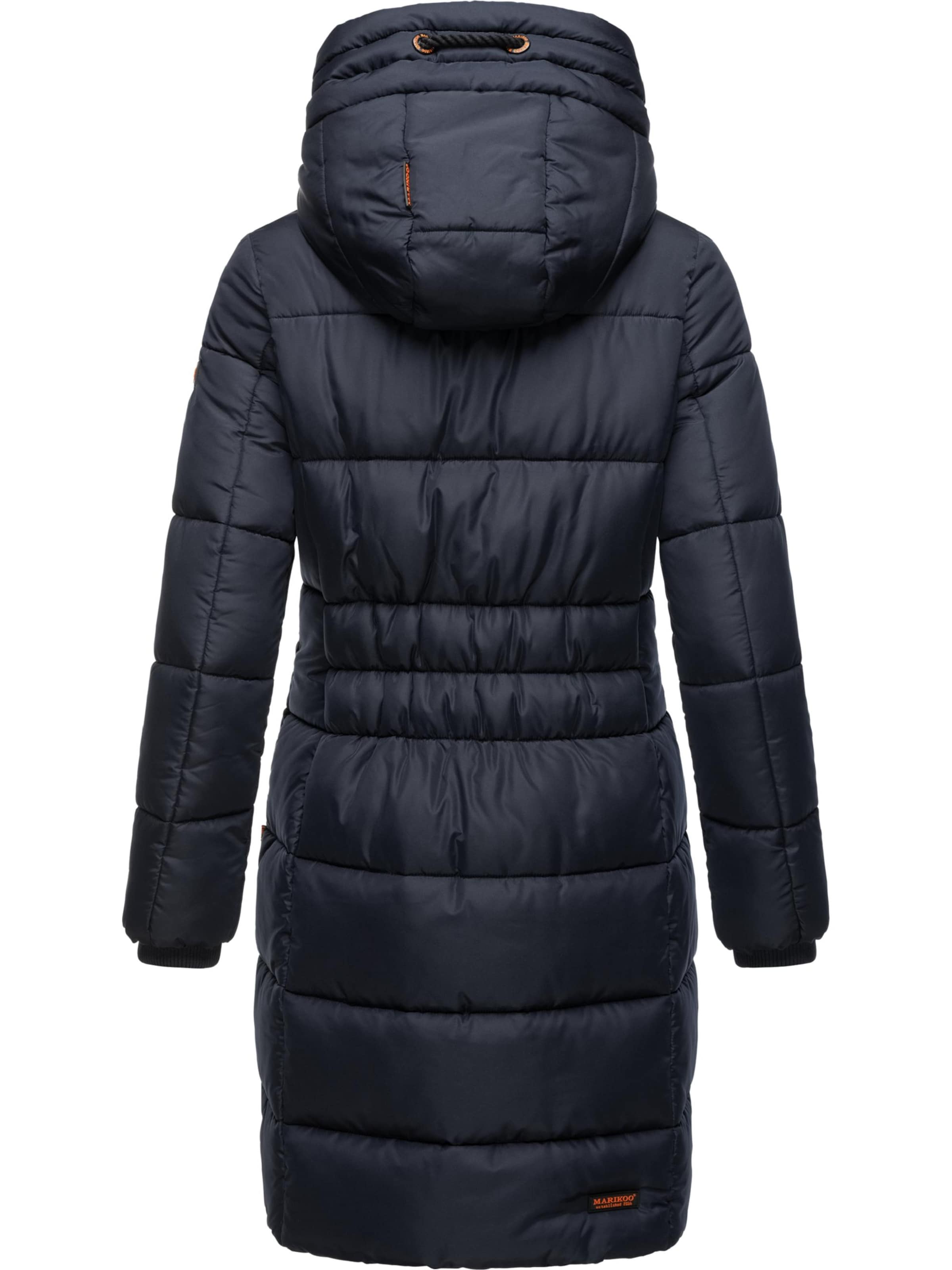 MARIKOO Vinterfrakke 'Yuikoo' i blå