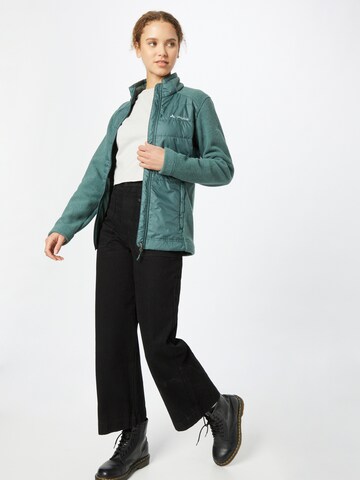 Jachetă  fleece funcțională 'Idris' de la VAUDE pe verde