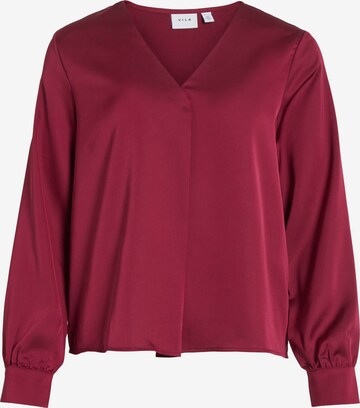 VILA Blouse in Rood: voorkant