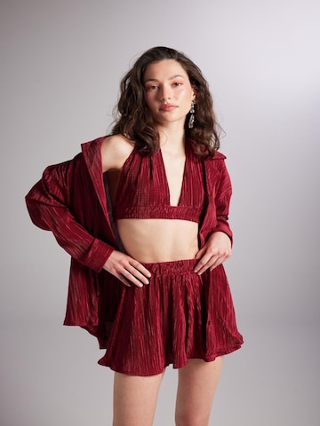 HOLLY LOLLY Loose fit Trousers in Red