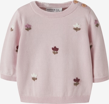 NAME IT Sweater 'NBFFAFLOW' in Pink: front