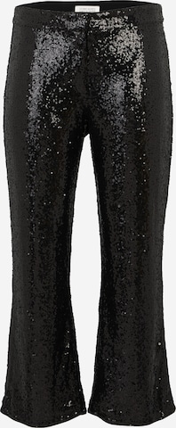 Guido Maria Kretschmer Curvy Loosefit Housut 'Davinia' värissä musta: etupuoli