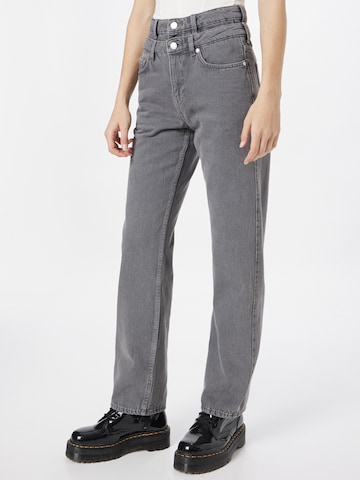 WEEKDAY Loose fit Jeans 'Dio' in Grey: front