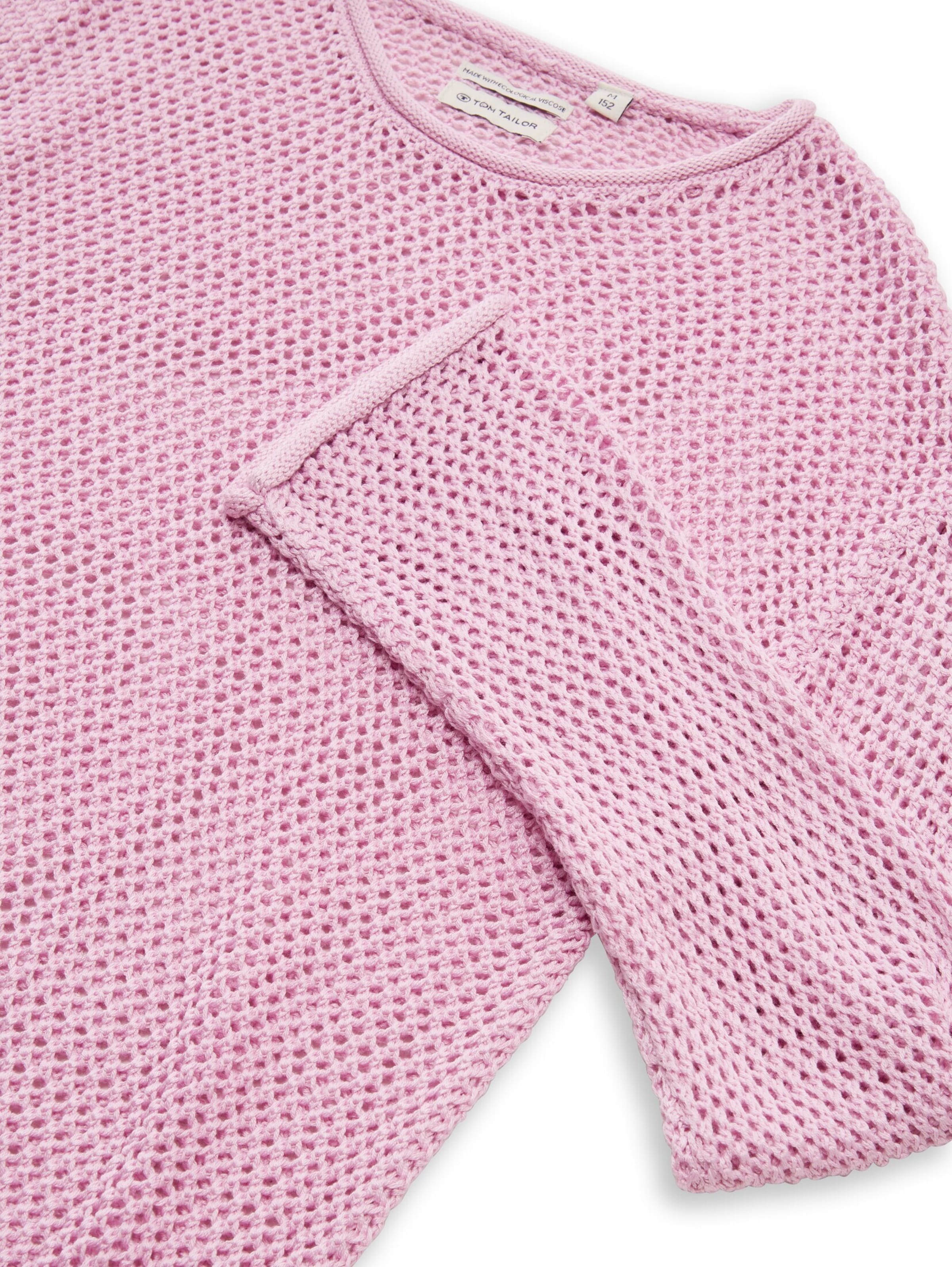 TOM TAILOR Sweater in Pink