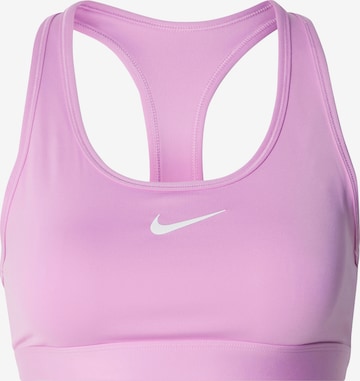 NIKE Μπουστάκι Αθλητικό σουτιέν 'SWSH' σε ροζ: μπροστά