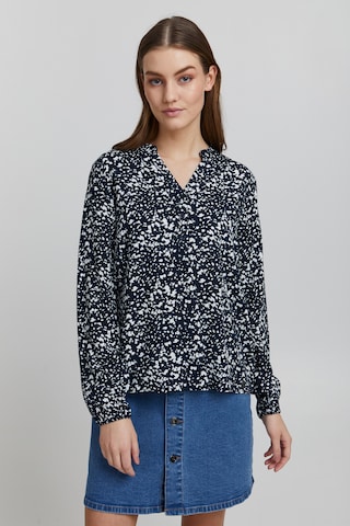 Oxmo Blouse 'Elvy' in Blue: front