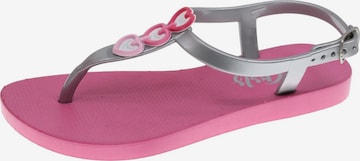 Beppi Sandale 'Sandal' in Silber: Vorderseite