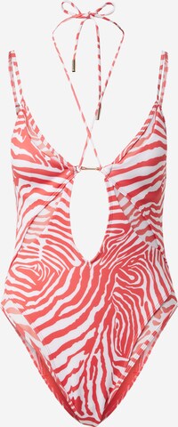 River Island Swimsuit in Red: front