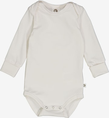 Tutina / body per bambino 'Langarm' di Müsli by GREEN COTTON in beige: frontale