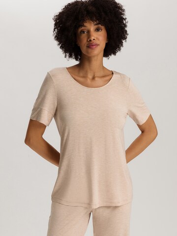 Chemise de nuit ' Natural Elegance ' Hanro en beige : devant
