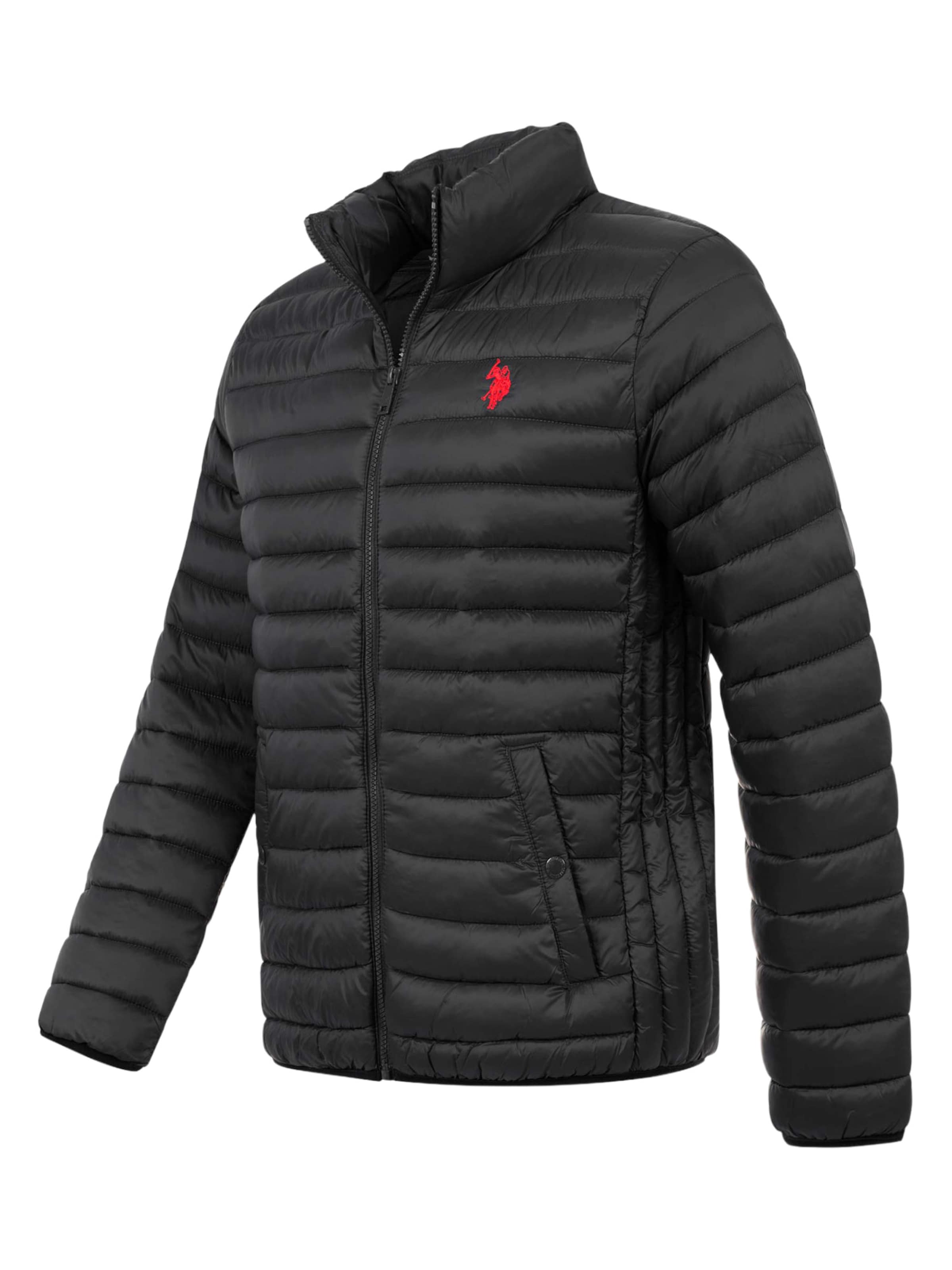 U.S. POLO ASSN. Tussenjas in Zwart