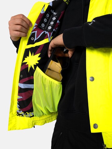 Gilet 'Verbier 89' di elho in giallo