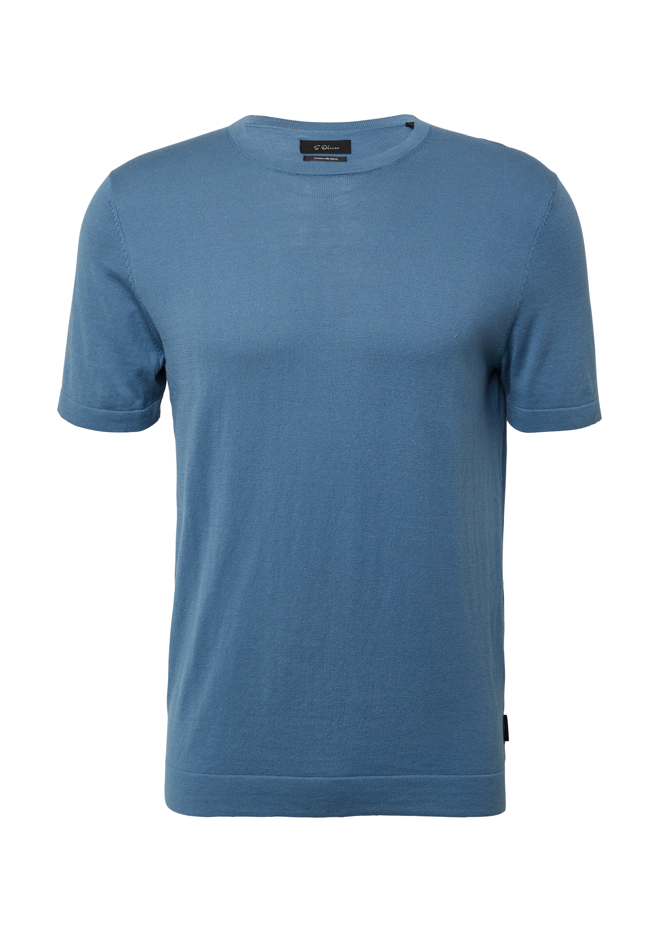 T-Shirt s.Oliver BLACK LABEL en bleu : devant
