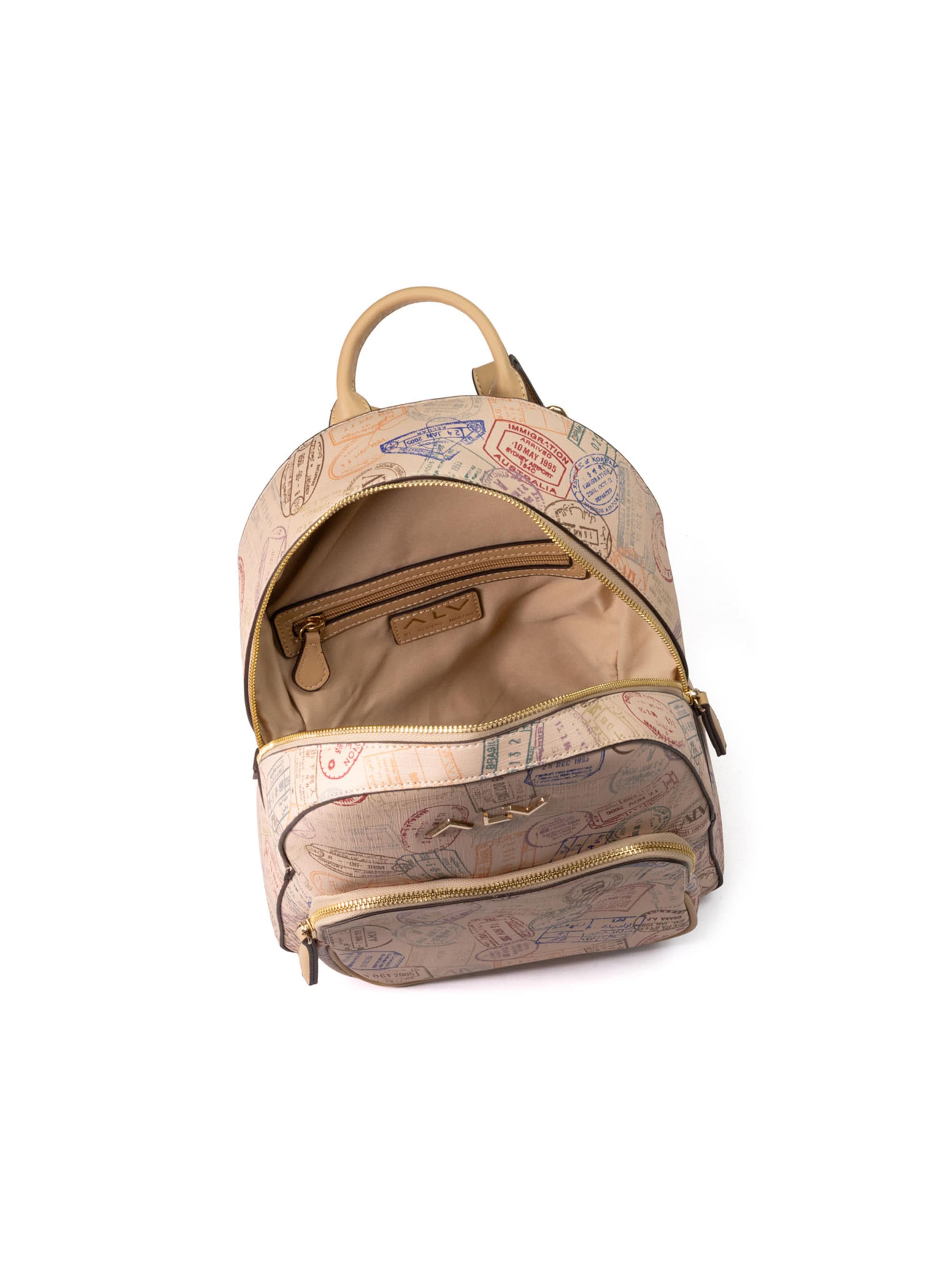 ALV By Alviero Martini Backpack in Beige