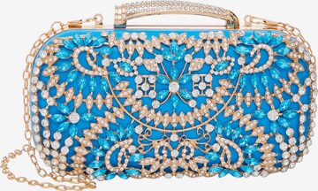 FELIPA Clutch in Blue: front