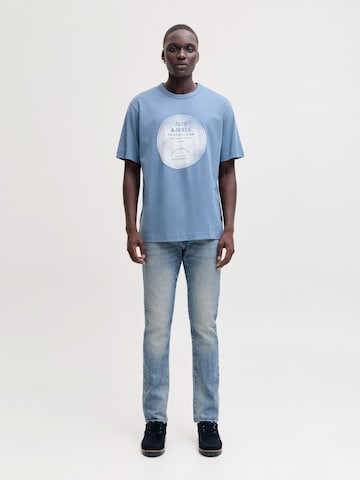 JACK & JONES Slim fit Jeans 'JJIGLENN JJLUKE' in Blue