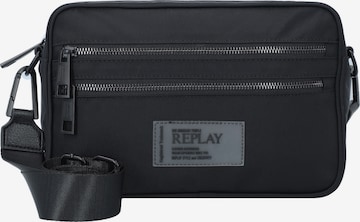 REPLAY - Bolso de hombro en negro: frente