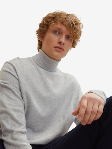 TOM TAILOR Sweater in Grey